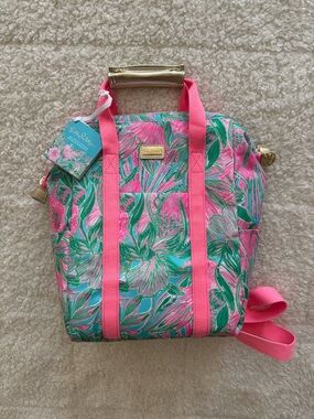 Lilly Pulitzer backpack cooler